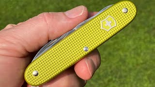 Victorinox Alox 2023 Limited Edition ⚡️Pioneer X in Electric Yellow⚡️ [upl. by Asenab976]