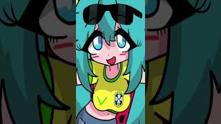 HIMITSU DA YO  Brazil Miku [upl. by Anaeda]