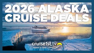 Amazing Alaska Adventures for 2026  Cruise1st [upl. by Guglielma]