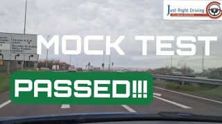 Driving test experience Passed mock test example 2024 ✅️  Swindon test route [upl. by Anirtep]