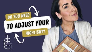 How to Know when to Adjust your Highlight Shades using Seint IIID Foundation  The Contoured Chemist [upl. by Neersan]