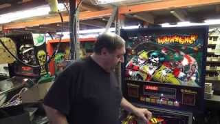 287 Williams EARTHSHAKER Pinball Machine  first machine with SHAKER Motor TNT Amusements [upl. by Eduj960]