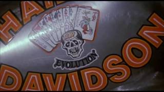 Harley Davidson and the Marlboro Man Bike Build Off Mickey Rourkes Black Death 3 [upl. by Rodie]