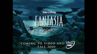 Fantasia 2000  2000 DVDVHS Trailer [upl. by Htnamas228]