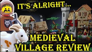 Lego Medieval Town Square  Review and Analysis [upl. by Atteuqnas]