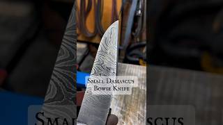 Making a Damascus Bowie Knife 👀 [upl. by Grote257]