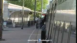 Côte dAzur 16 contrôleurs agressés dans les TER SNCF depuis le début 2012 [upl. by Eirotal]