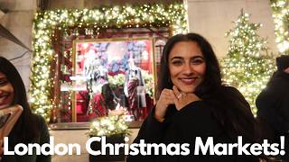 London Christmas Markets Come explore with meee [upl. by Raleigh862]