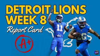 Detroit Lions Grades vs Tennessee Titans  NFL Week 8 Review amp Report Card  Johnny Gaz Sports [upl. by Walcott]