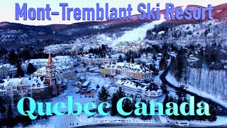 Mont Tremblant Ski Resort in Quebec Canada [upl. by Pincince681]