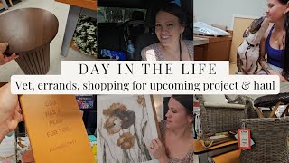 SUMMER VLOG Decor Shopping vet appointment upcoming project Day in the life [upl. by Niaz]