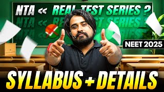 PW Real Test Series  Full Syllabus Details for Class 11th  NEET  NEET 2025 [upl. by Nolyar]