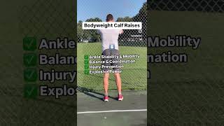 Bodyweight Calf Raises A Simple effective way to improve your calves and ankles [upl. by Bunny619]