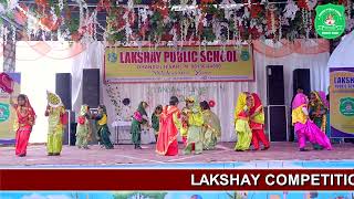 Charkha Mera Rangla  चरखा मेरा रंगला  NURSERY CLASS  GROUP DANCE  LAKSHAY PUBLIC SCHOOL [upl. by Enasus]