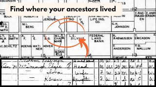 How to Compare a Census with a Plat Map to Find your Ancestors Home [upl. by Megan]