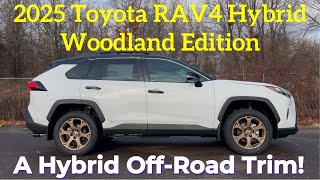 2025 Toyota RAV4 Hybrid Woodland Edition An offroad Poser [upl. by Apostles]