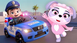 Police Officer Song  Nursery Rhymes for childrens  Super Dogs Patrol [upl. by Philps]