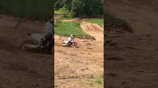 Boom motocrossbike moto motocross motorcycleracing motocrosss dirtbike motocrossaction [upl. by Ivz]