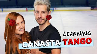 We thought we learned CANASTA TANGO  Adult Figure Skating Journey  ICE DANCE [upl. by Brnaby]