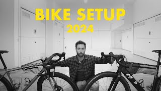 BIKE SETUP 2024  Specialized Aethos sworks amp 3T Exploro ULTRA [upl. by Nivalc]