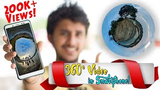 How to shoot a 360 VIDEO IN MOBILE [upl. by Emmi]