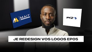 Je critique et Redesign vos Logos EP 05 [upl. by O'Driscoll596]