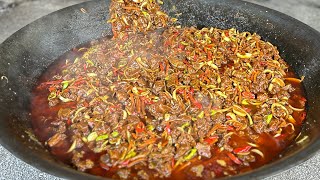 Resepi DAGING GORENG BELENGAS 40KG [upl. by Sheffie]