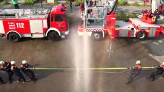 Cold Water Challenge 2014 Feuerwehr Lengerich Westfalen [upl. by Juliann954]