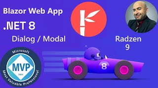 Blazor Radzen 12  Dialog  Modal [upl. by Euhc]