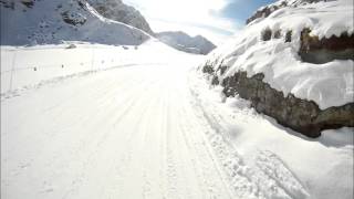 Champoluc Monterosa ski pista del Lago [upl. by Geis]