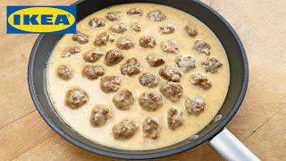 La Recette Secrète des Boulettes IKEA  Recette faite maison facile et rapide [upl. by Eniad49]