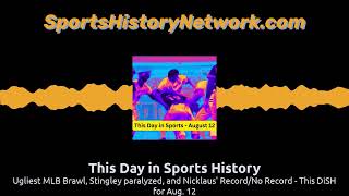 Ugliest MLB Brawl Stingley paralyzed and Nicklaus RecordNo Record  This DiSH for Aug 12 [upl. by Carrington]