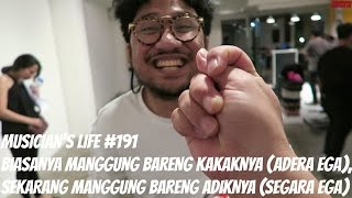 MUSICIANS LIFE 191  Biasanya manggung bareng kakaknya Aderasekarang manggung bareng adiknya [upl. by Westney]