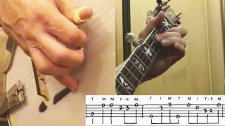 Dueling Banjos How I play it on 5string Bluegrass Banjo [upl. by Ashli801]