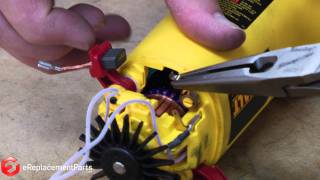 How to Replace the Brushes on a DeWalt D28402 GrinderA Quick Fix [upl. by Aket]