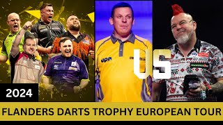 🔴LIVE Peter Wright vs Dave Chisnall Live Score Board Flanders Darts Trophy 2024 Eurpean Tour 10 [upl. by Naed]