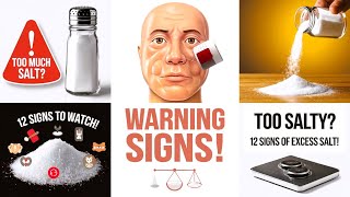 12 Signs Youre Eating Too Much Salt [upl. by Airetnuhs]