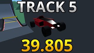 PolyTrack Track 5  39805 World Record [upl. by Aihsetel64]