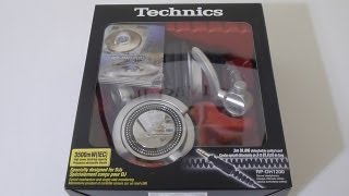 Technics RPDH1200 DJ Headphones Unboxing [upl. by Love]