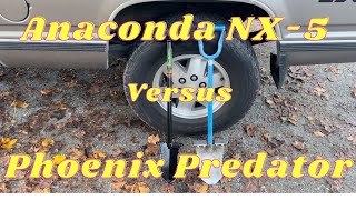 Anaconda NX5 vs Phoenix Predator digger review [upl. by Nekcarb890]