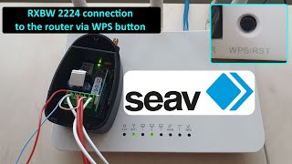 RXBW2224 connection to the server via WPS button on the Router [upl. by Vanny]