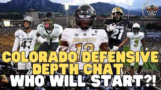 Colorado Football Spring Depth Chart Projections Who Will Start For Coach Prime [upl. by Liss]