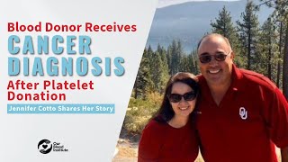 Blood Donor Receives Cancer Diagnosis After Platelet Donation [upl. by Garwin735]