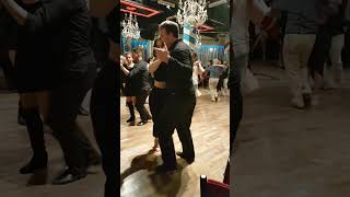 Learn tango steps to dance on milonga from Buenos Aires milongueros argentinetango tango [upl. by Aissatan]