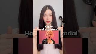 Rosé APT hairstyle tutorial 💕 [upl. by Ydnelg]