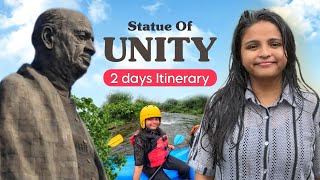 Statue Of Unity Tour  2 Days Itinerary  How To Reach Statue Of Unity  Gujarat Tourism [upl. by Toshiko]