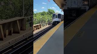 LIRR M9 arriving into the Massapequa Park station train railroad longisland mta [upl. by Grimes]