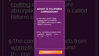 What is filiform corrosion shorts corrospective corrosion coating aerospace gateexam [upl. by Junette]