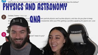 Physics and Astronomy PhD Students Answer Your Questions pt 1 [upl. by Yenahc]