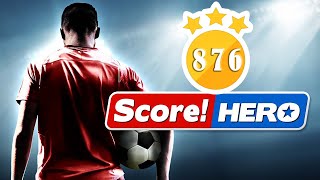 Score Hero  level 876  3 Stars  Super Hard Match [upl. by Atirhs113]